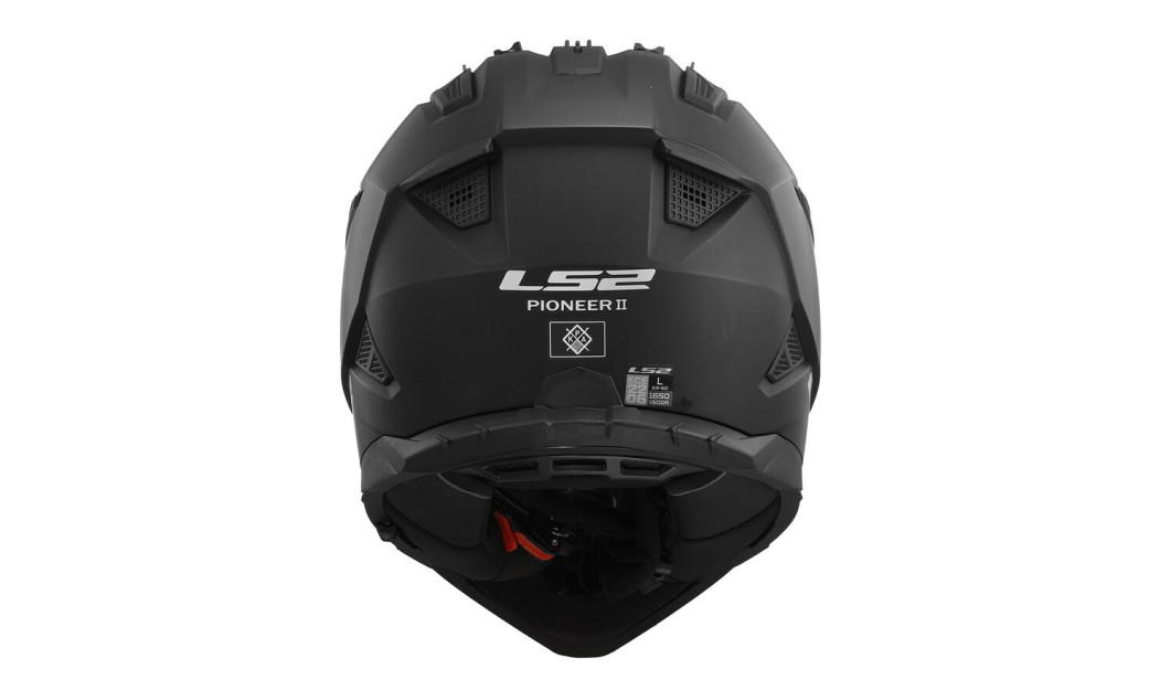 LS2 PIONEER II MX702 ΚΡΑΝΟΣ ADVENTURE MATT BLACK