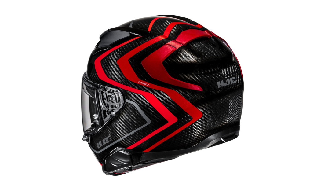 HJC F71 CARBON NEVIO MC1 ΚΡΑΝΟΣ FULL FACE BLACK RED