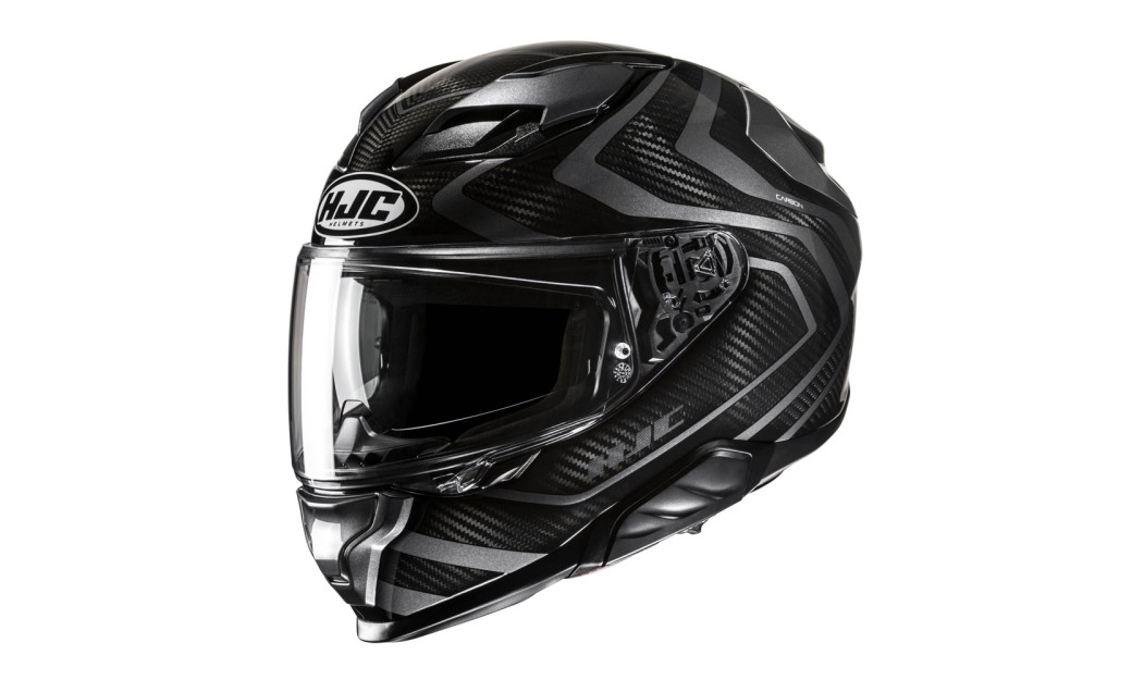 HJC F71 CARBON NEVIO MC5 ΚΡΑΝΟΣ FULL FACE BLACK TITANIUM 