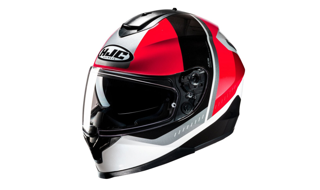 HJC C70N ALIA MC1 ΚΡΑΝΟΣ FULL FACE RED WHITE BLACK