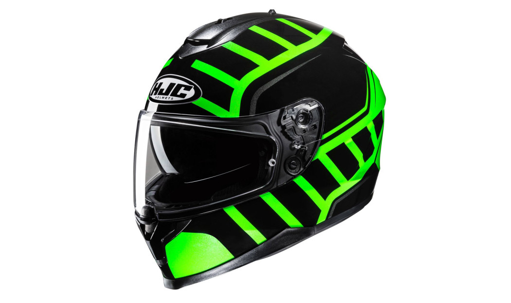 HJC C70N HOLT MC4H ΚΡΑΝΟΣ FULL FACE GREEN BLACK