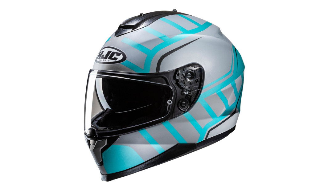 HJC C70N HOLT MC4SF ΚΡΑΝΟΣ FULL FACE SILVER TORTOISE