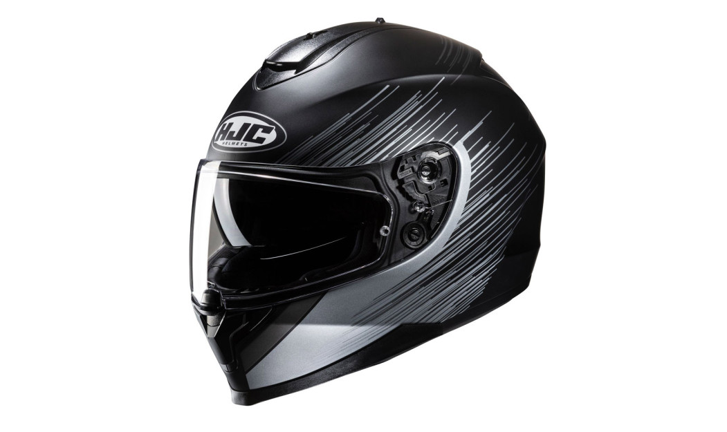 HJC C70N SWAY MC5SF ΚΡΑΝΟΣ FULL FACE SILVER BLACK