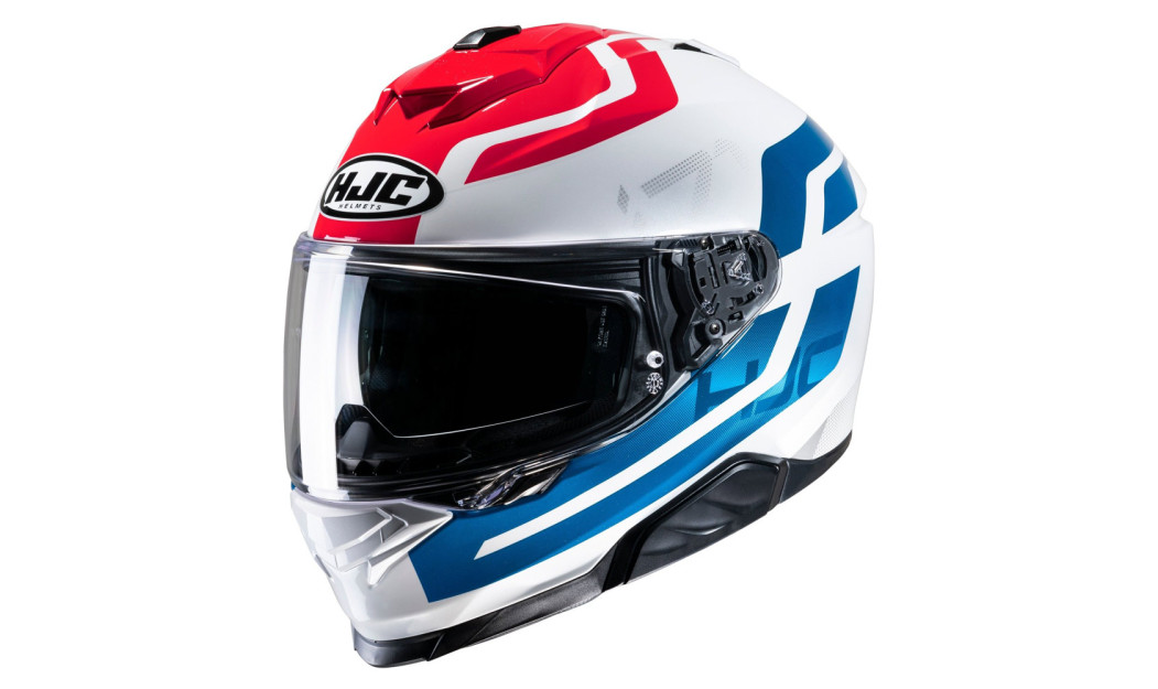 HJC i71 ENTA MC21 ΚΡΑΝΟΣ FULL FACE RED BLUE WHITE