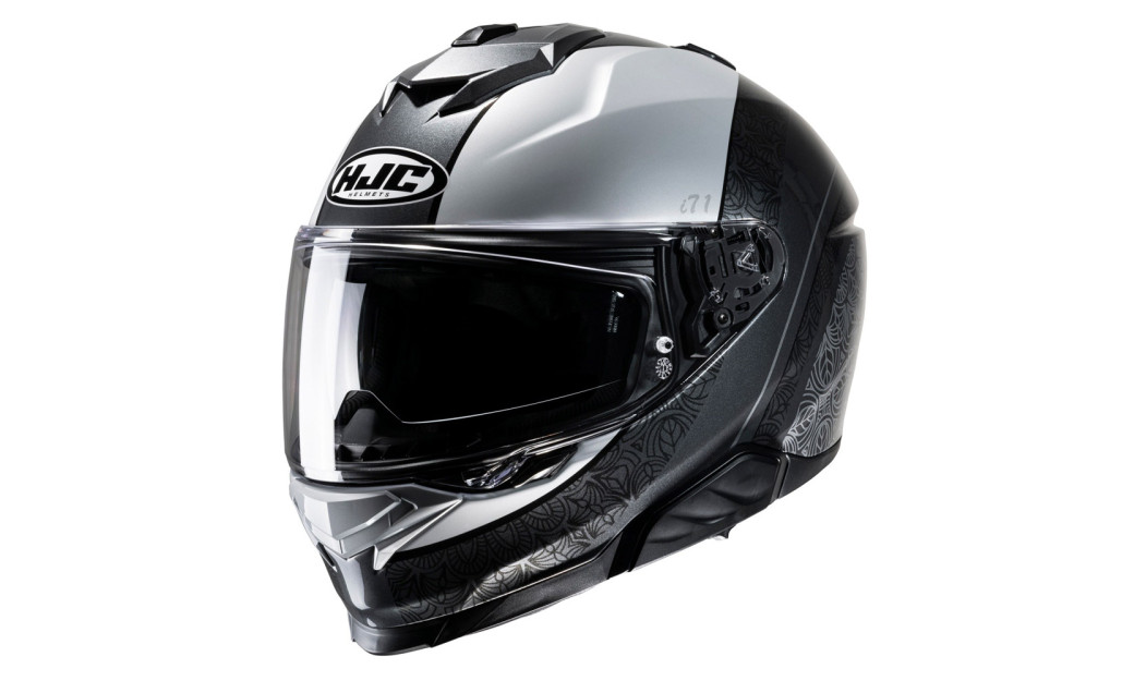 HJC i71 SERA MC5 ΚΡΑΝΟΣ FULL FACE TITANIUM SILVER