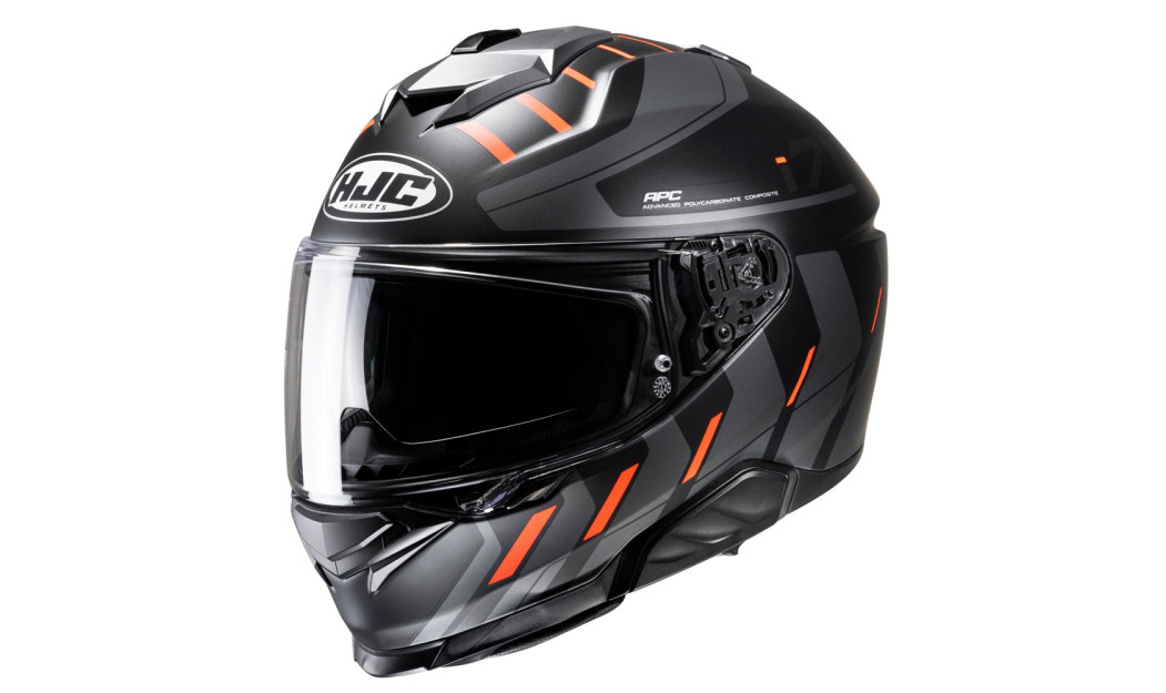 HJC i71 SIMO MC6HSF ΚΡΑΝΟΣ FULL FACE BLACK ORANGE 