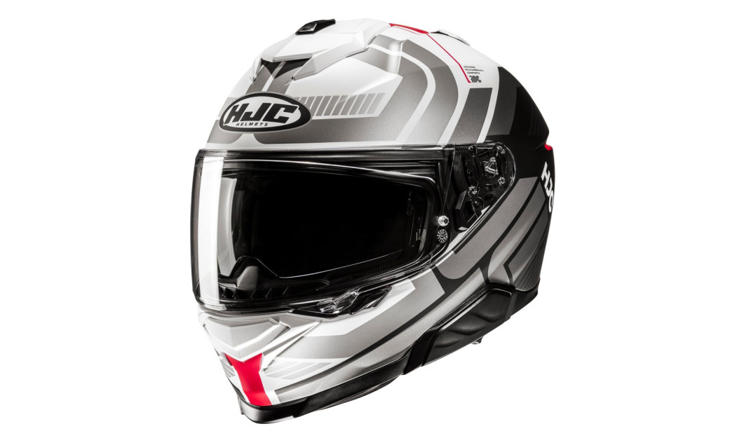 HJC i71 VIZ MC1SF ΚΡΑΝΟΣ FULL FACE SILVER RED