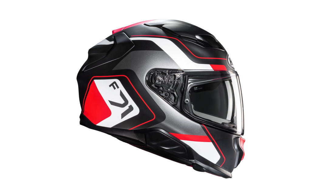 HJC F71 ARCAN MC1SF ΚΡΑΝΟΣ FULL FACE BLACK RED