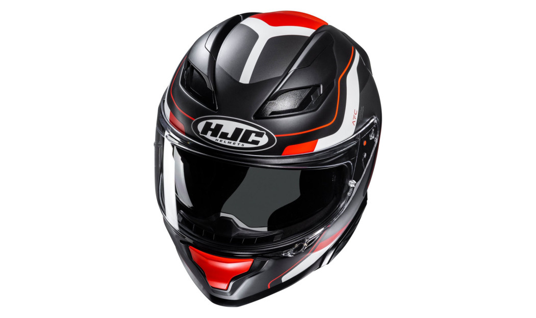 HJC F71 ARCAN MC1SF ΚΡΑΝΟΣ FULL FACE BLACK RED