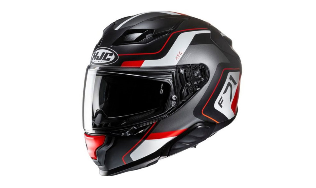 HJC F71 ARCAN MC1SF ΚΡΑΝΟΣ FULL FACE BLACK RED