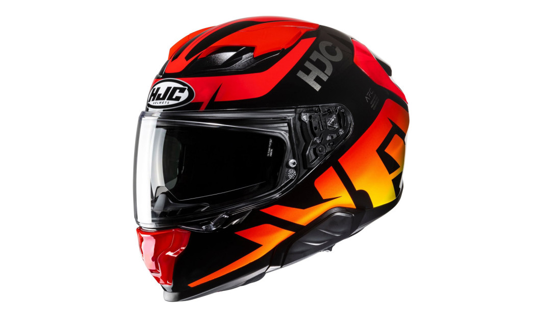 HJC F71 BARD MC1 ΚΡΑΝΟΣ FULL FACE BLACK RED