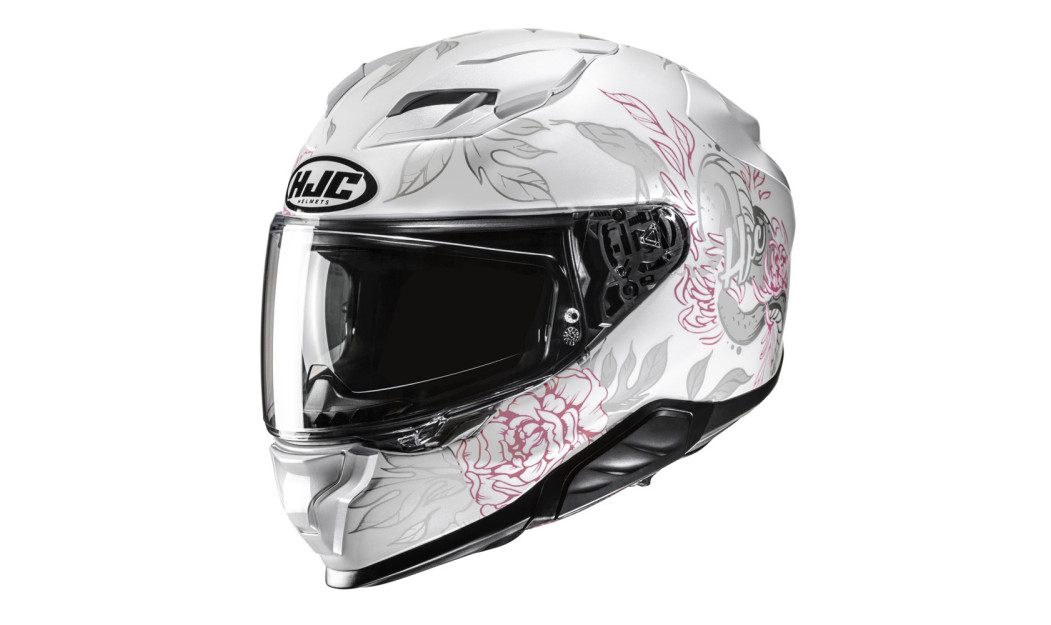 HJC F71 ELIZ MC8 ΚΡΑΝΟΣ FULL FACE WHITE SILVER