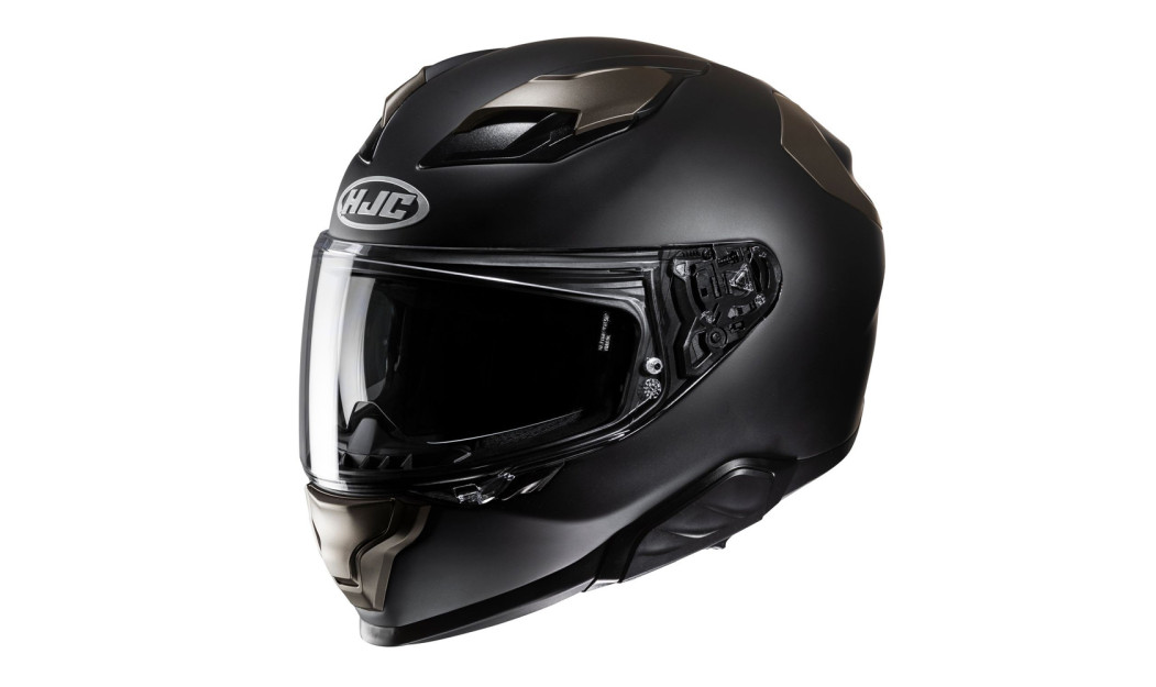 HJC F71 ΚΡΑΝΟΣ FULL FACE SEMI FLAT BLACK TITANIUM