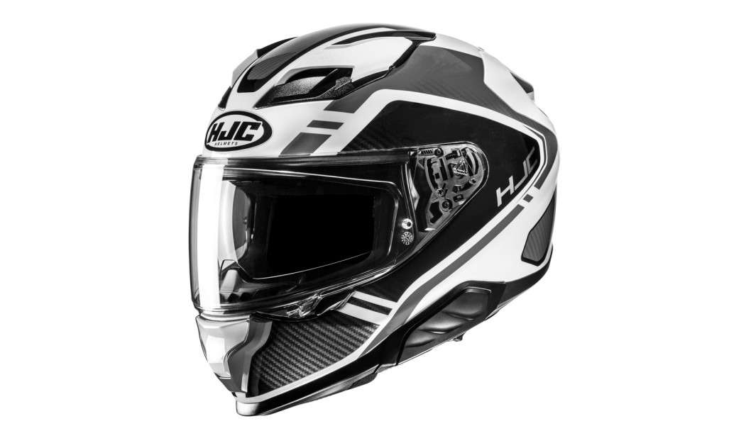 HJC F71 TOZZ MC5 ΚΡΑΝΟΣ FULL FACE CARBON WHITE