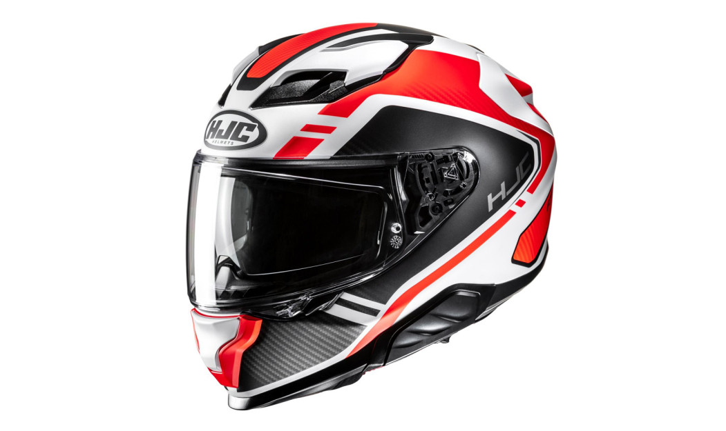 HJC F71 TOZZ MC6HSF ΚΡΑΝΟΣ FULL FACE BLACK RED