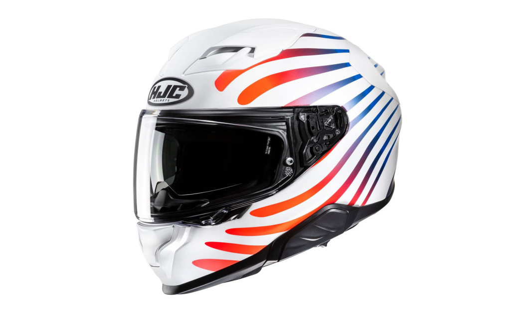 HJC F71 ZEN MC21SF ΚΡΑΝΟΣ FULL FACE WHITE RED BLUE