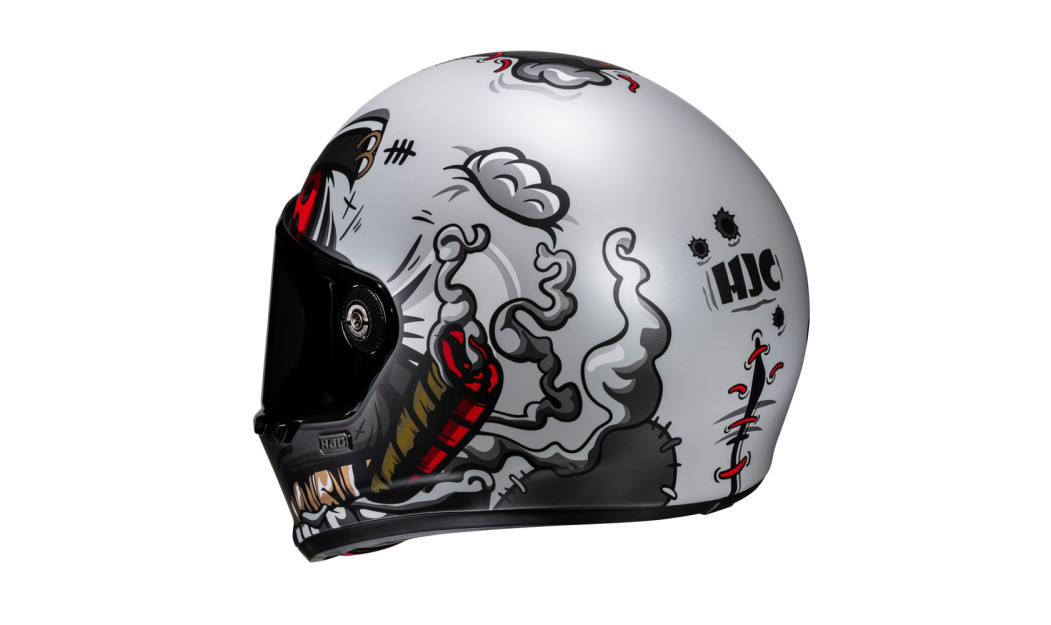 HJC V10 VATT MC1 ΚΡΑΝΟΣ FULL FACE MATT BLACK SILVER