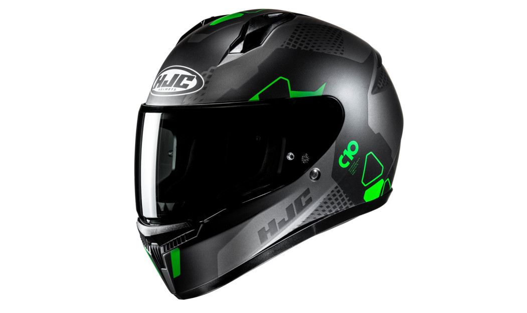 HJC C10 ASPA MC4SF ΚΡΑΝΟΣ FULL FACE GREEN TITANIUM