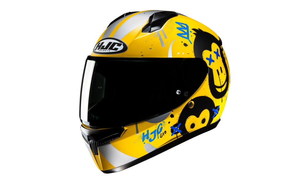 HJC C10 GETI MC3SF ΚΡΑΝΟΣ FULL FACE YELLOW