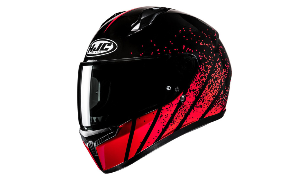 HJC C10 HAVEN MC1 ΚΡΑΝΟΣ FULL FACE BLACK RED