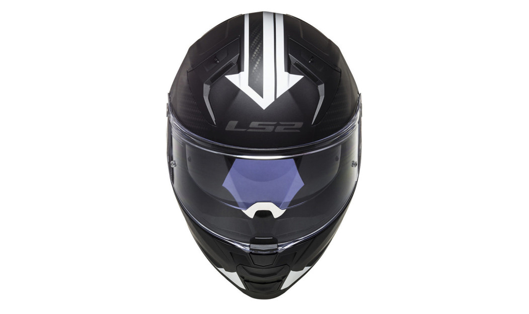 LS2 VECTOR II FF811 SPLITTER ΚΡΑΝΟΣ FULL FACE BLACK WHITE