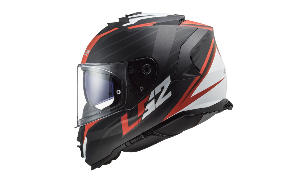 LS2 FF800 STORM II NERVE ΚΡΑΝΟΣ FULL FACE MATT RED BLACK
