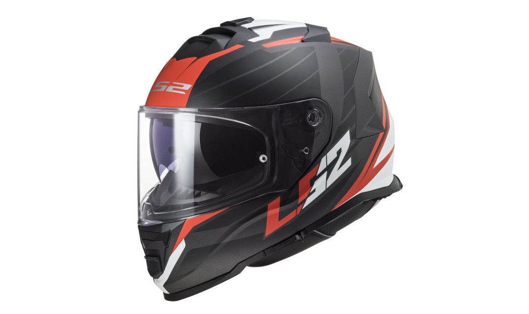 LS2 FF800 STORM II NERVE ΚΡΑΝΟΣ FULL FACE MATT RED BLACK