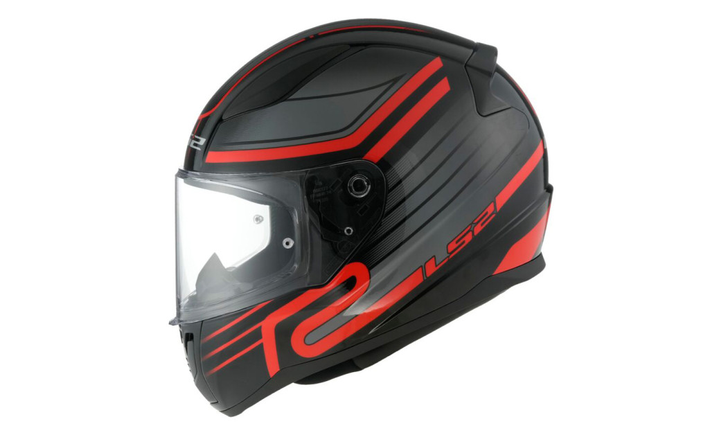 LS2 RAPID II FF353 CIRCUIT ΚΡΑΝΟΣ FULL FACE RED BLACK