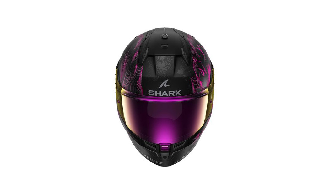 SHARK D-SKWAL 3 MAYFER EKVAS ΚΡΑΝΟΣ FULL FACE ΜΑΤΤ BLACK VIOLET ANTHRACITE