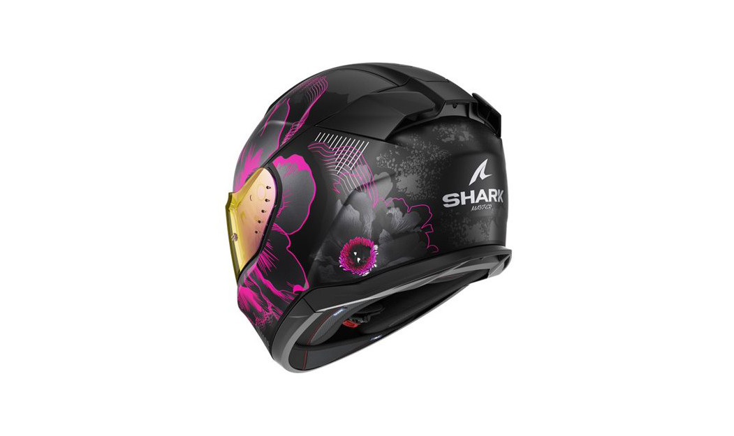 SHARK D-SKWAL 3 MAYFER EKVAS ΚΡΑΝΟΣ FULL FACE ΜΑΤΤ BLACK VIOLET ANTHRACITE