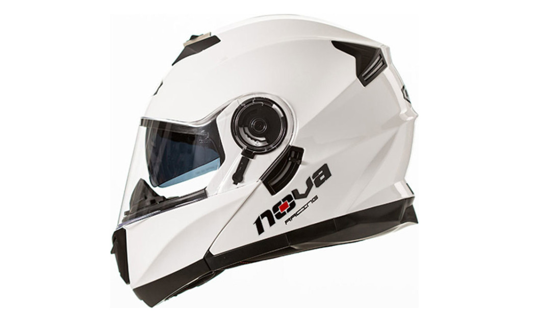 NOVA RACING 510-DV ΚΡΑΝΟΣ FLIP UP GLOSS WHITE 