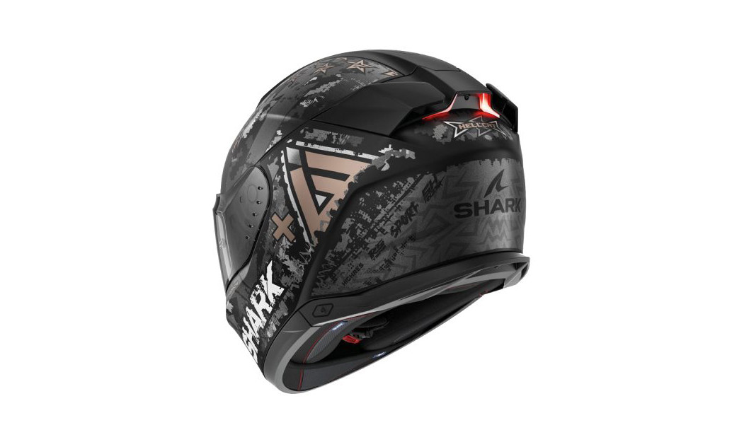 SHARK SKWAL i3 HELLCAT ΚΡΑΝΟΣ FULL FACE MATT BLACK GOLD
