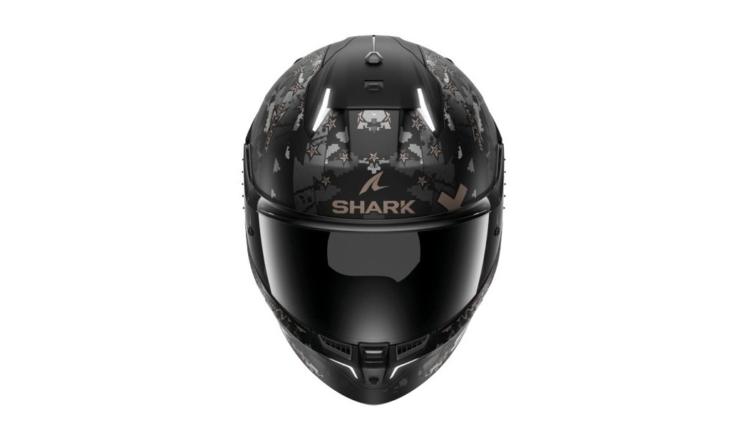SHARK SKWAL i3 HELLCAT ΚΡΑΝΟΣ FULL FACE MATT BLACK GOLD