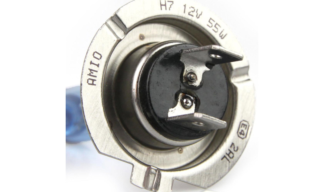 AMIO ΛΑΜΠΑ ΑΛΟΓΟΝΟΥ H7 12V 55W 4200K PX26D 1 ΤΕΜ