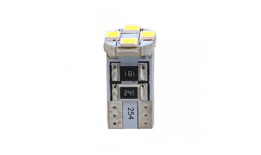 OSRAM  M-TECH LED T10 W5W 12V 4xSMD3528 ΛΕΥΚΟ (ΚΑΡΦΩΤΟ CAN-BUS) 2ΤΕΜ.