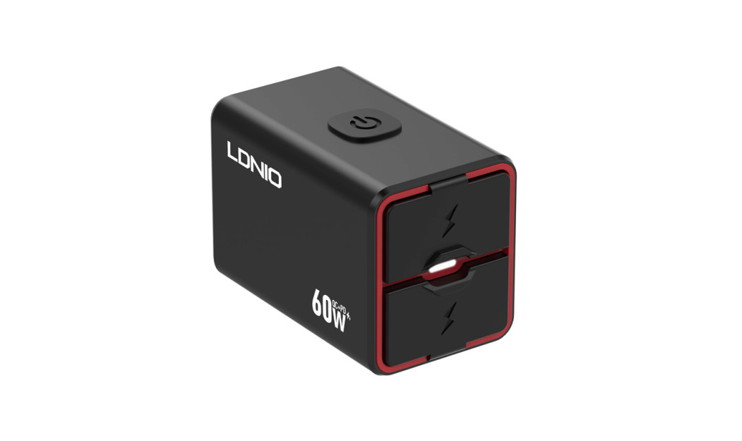LDNIO ΦΟΡΤΙΣΤΗΣ ΜΟΤΟΣΥΚΛΕΤΑΣ C108 ΜΕ ΚΑΛΩΔΙΟ 60W USB / USB-C