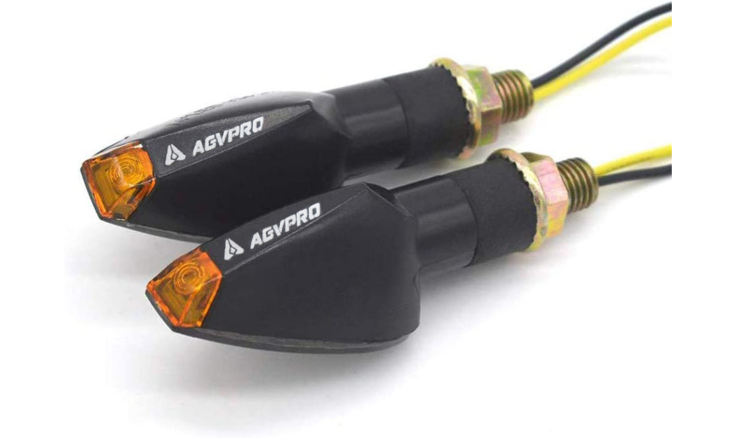 AGVPRO LUM-225 ΦΛΑΣ ΜΗΧΑΝΗΣ LED (65 x 28 mm) ΜΑΥΡΟ ΜΕ ΔΙΑΦΑΝΗ ΤΖΑΜΑΚΙ 