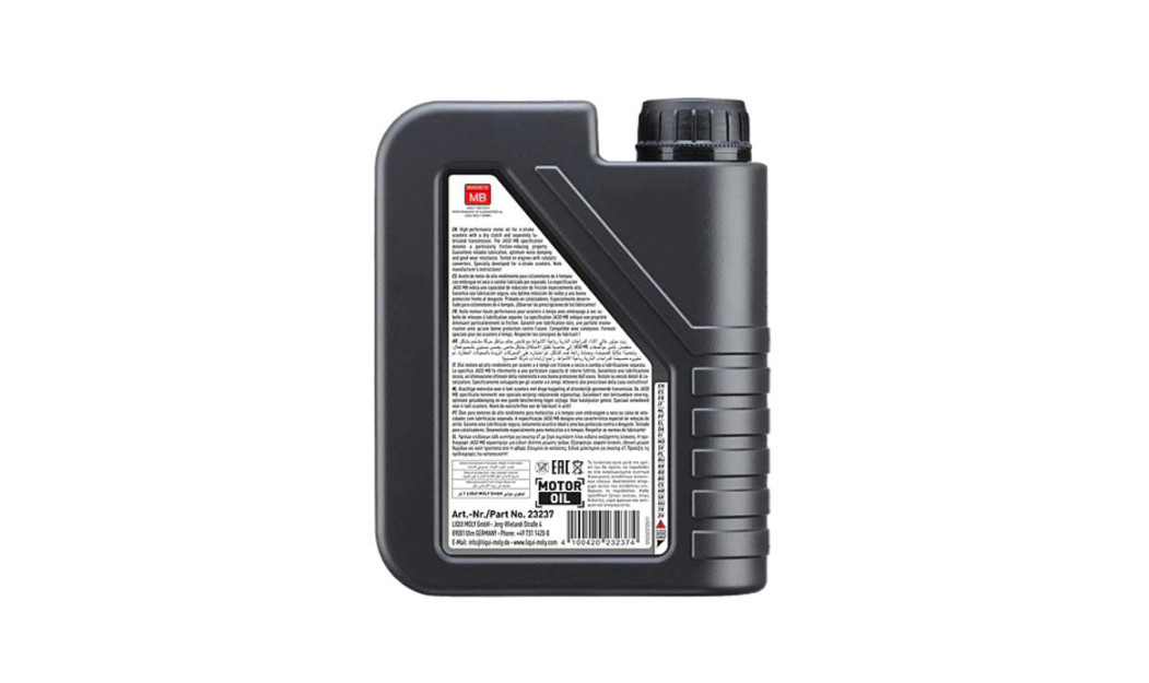 LIQUI MOLY 10W40 4T SCOOTER MB ΛΙΠΑΝΤΙΚΟ ΚΙΝΗΤΗΡΑ 1L