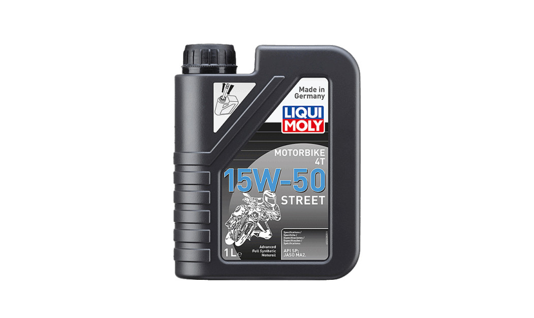 LIQUI MOLY 15W50 4T STREET ΛΑΔΙ ΚΙΝΗΤΗΡΑ 1L