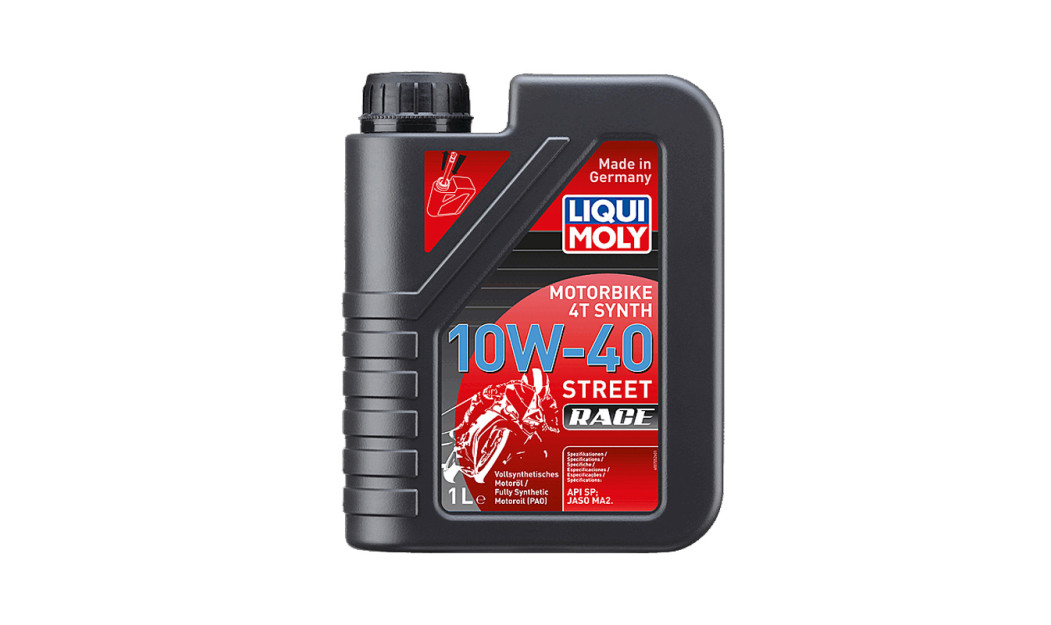 LIQUI MOLY 10W40 4T SYNTH ΛΑΔΙ ΚΙΝΗΤΗΡΑ STREET RACE 1L 