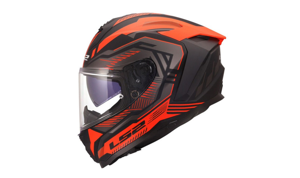 LS2 CHALLENGER II FF817 ΚΡΑΝΟΣ FULL FACE DRAVIX MATT RED BLACK