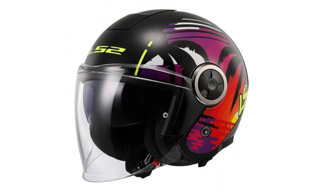 LS2 CLASSY OF620 CLASSY PALM ΚΡΑΝΟΣ JET BLACK