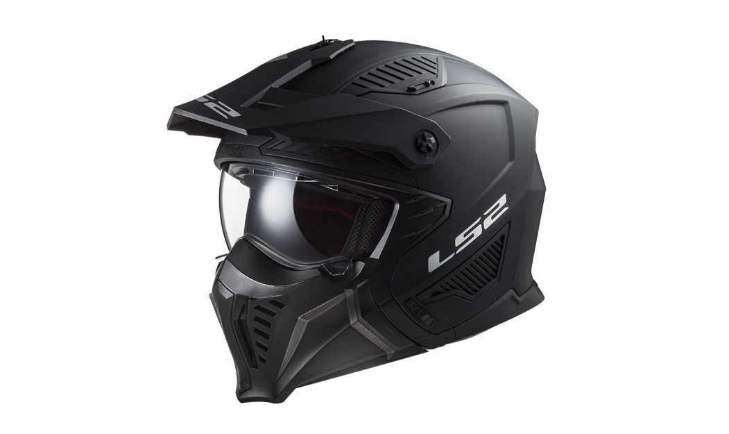 LS2 DRIFTER OF606 ΚΡΑΝΟΣ JET ΜΕ ΜΑΣΚΑ MATT BLACK