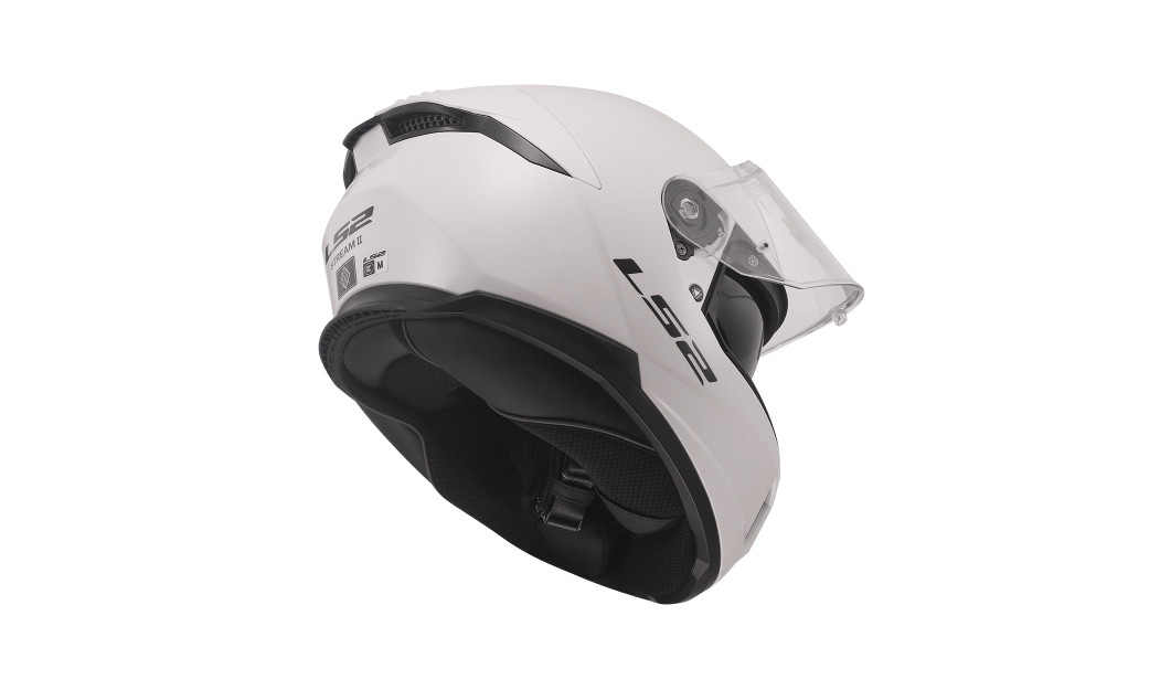 LS2 STREAM II FF808 ΚΡΑΝΟΣ FULL FACE GLOSS WHITE