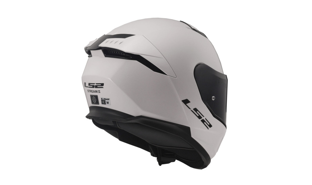 LS2 STREAM II FF808 ΚΡΑΝΟΣ FULL FACE GLOSS WHITE