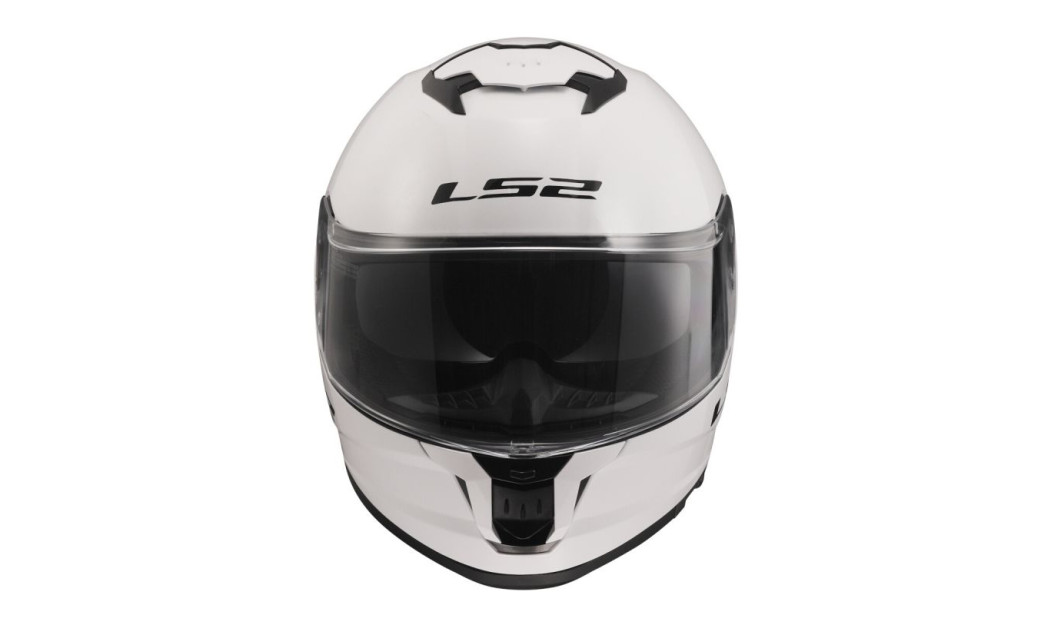 LS2 STREAM II FF808 ΚΡΑΝΟΣ FULL FACE GLOSS WHITE