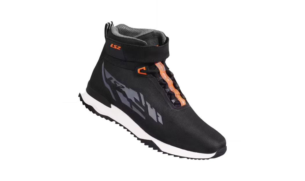 LS2 ACRUX ΜΠΟΤΑΚΙΑ BLACK ORANGE H-V