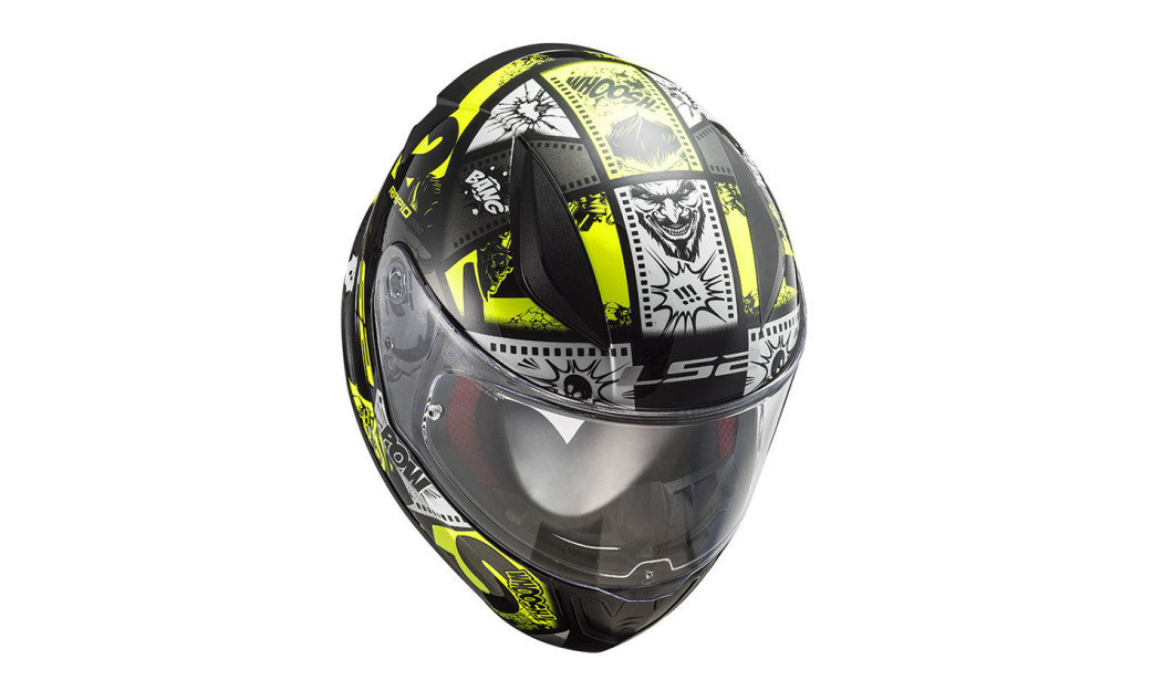 LS2 RAPID MINI FF353 VIGNETTE ΠΑΙΔΙΚΟ ΚΡΑΝΟΣ BLACK/H-V YELLOW