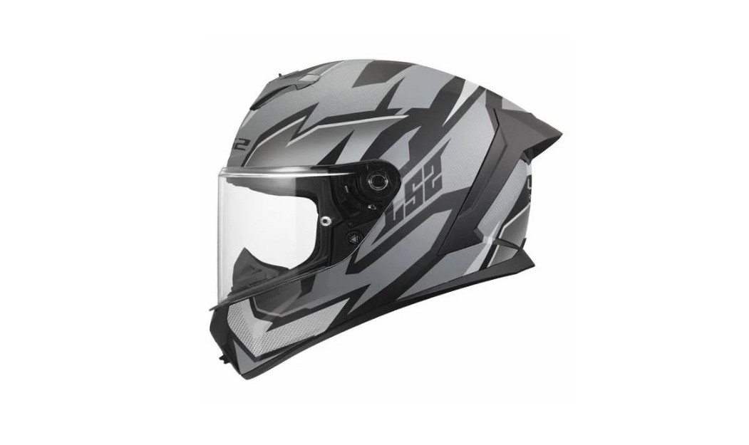 LS2 RAPID III XTREM FF820 ΚΡΑΝΟΣ FULL FACE MATT GREY BLACK