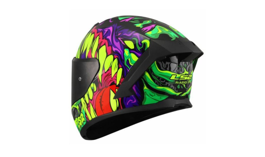 LS2 RAPID III LYCANT FF820 ΚΡΑΝΟΣ FULL FACE FLUO